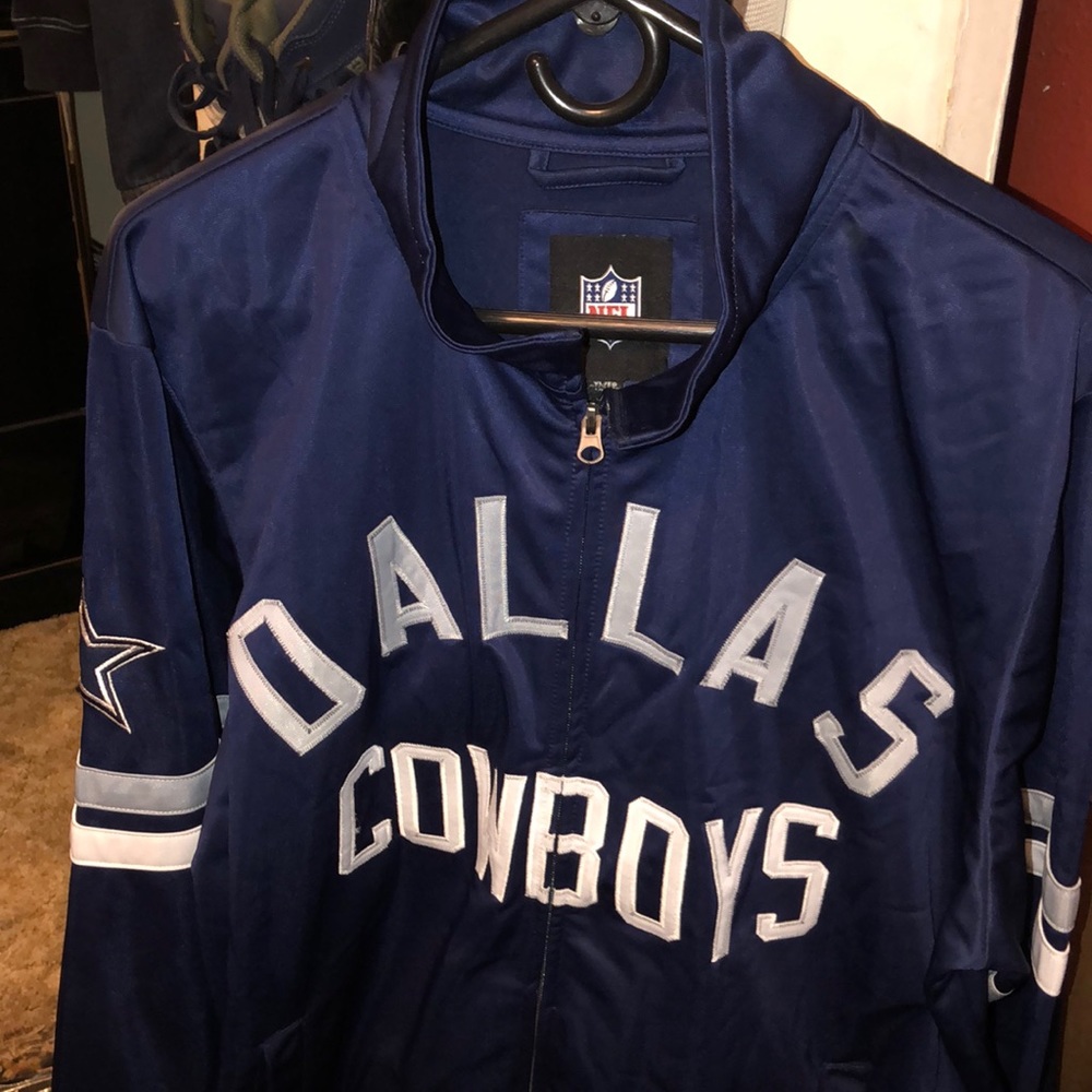 Dallas Cowboys NFL Mens Sideline Full-Zip Fleece